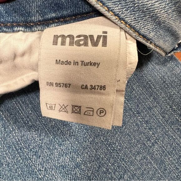 🔥 MAVI JEANS CO 🔥 ADA Boyfriend 🖤 distressed 🖤 size 27 - Picture 5 of 7